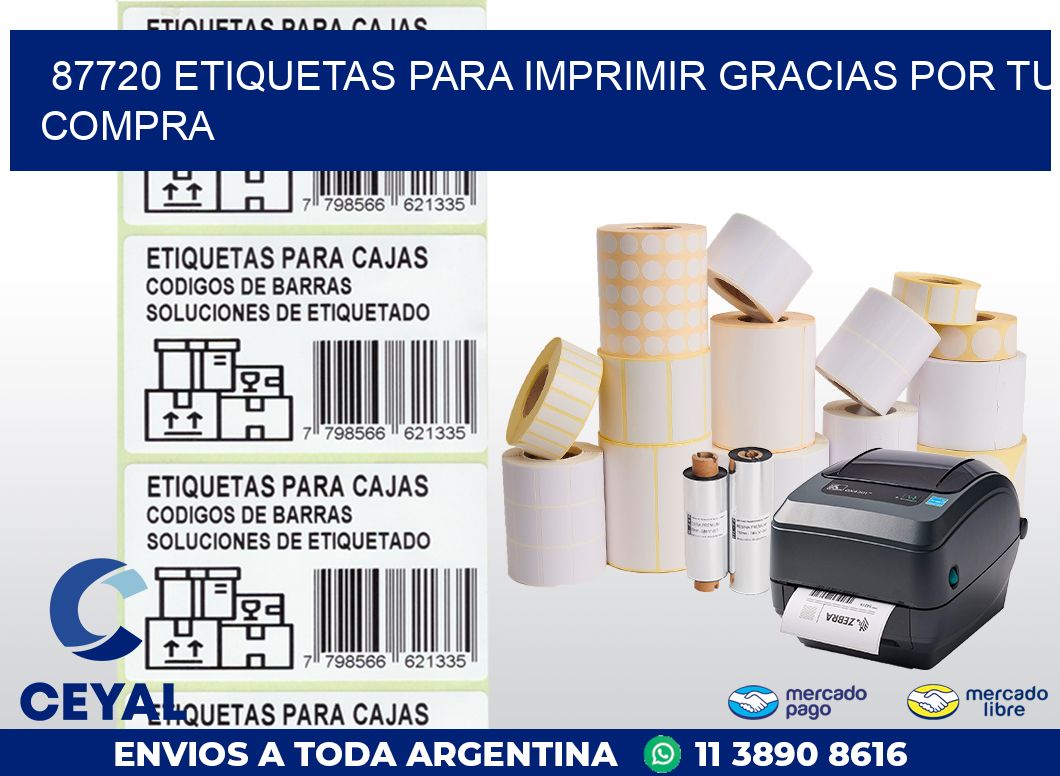 87720 ETIQUETAS PARA IMPRIMIR GRACIAS POR TU COMPRA