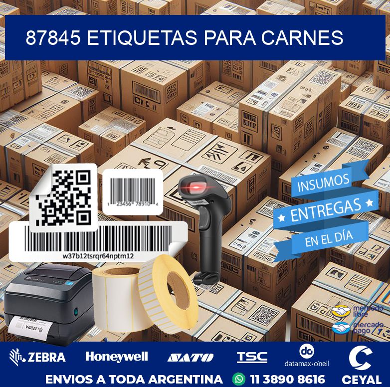 87845 ETIQUETAS PARA CARNES