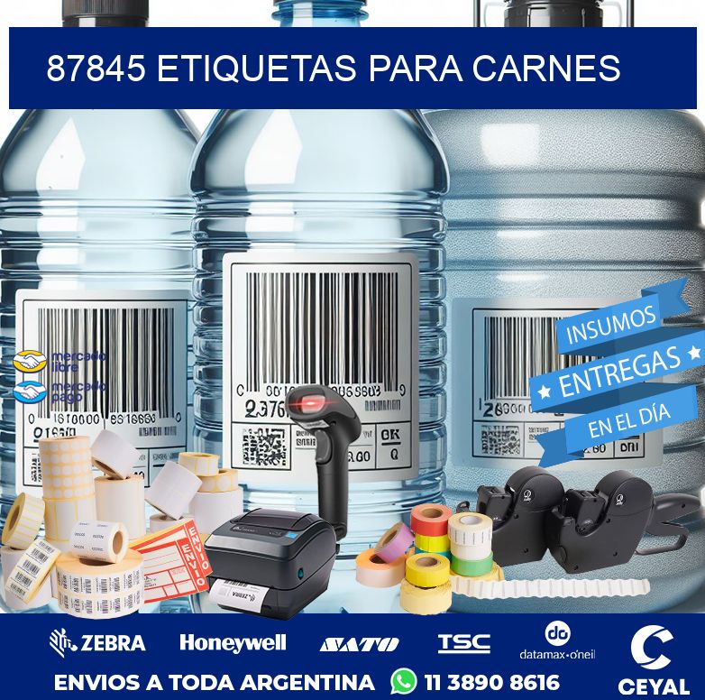 87845 ETIQUETAS PARA CARNES