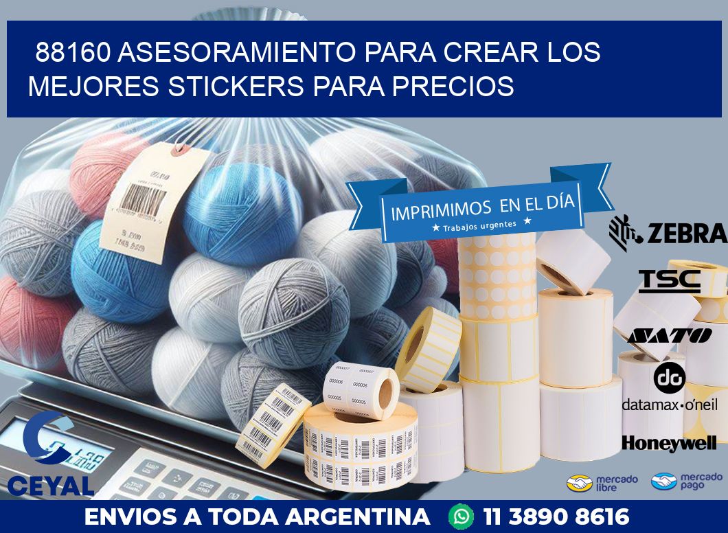 88160 ASESORAMIENTO PARA CREAR LOS MEJORES STICKERS PARA PRECIOS
