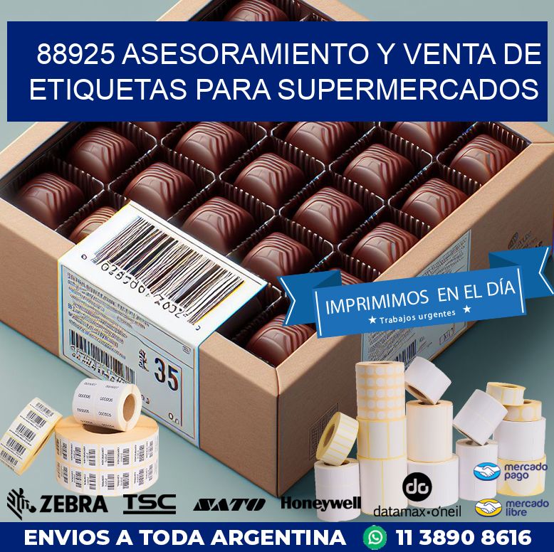 88925 ASESORAMIENTO Y VENTA DE ETIQUETAS PARA SUPERMERCADOS