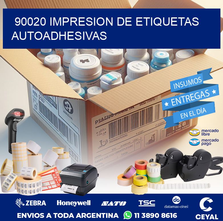 90020 IMPRESION DE ETIQUETAS AUTOADHESIVAS