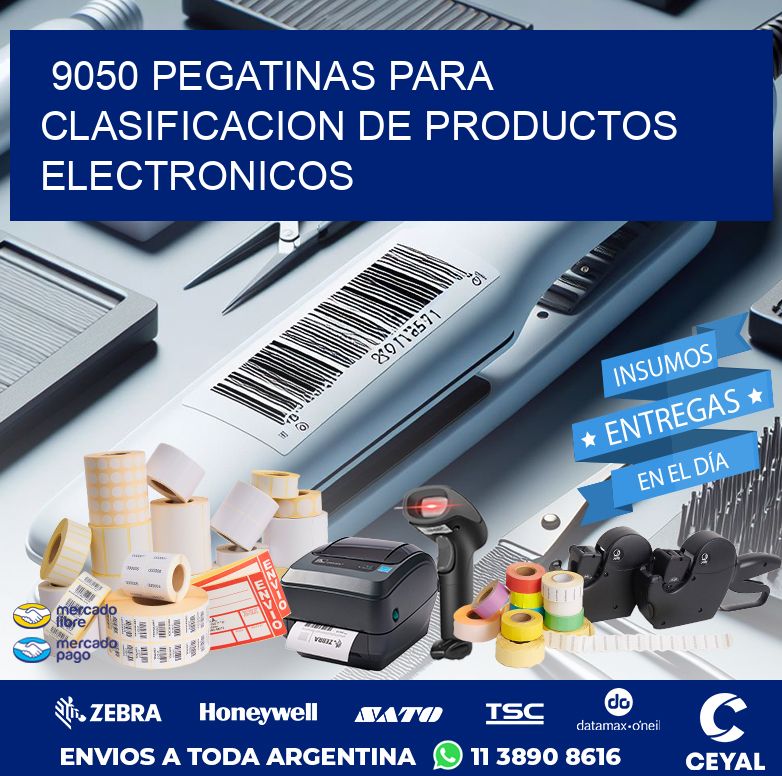 9050 PEGATINAS PARA CLASIFICACION DE PRODUCTOS ELECTRONICOS