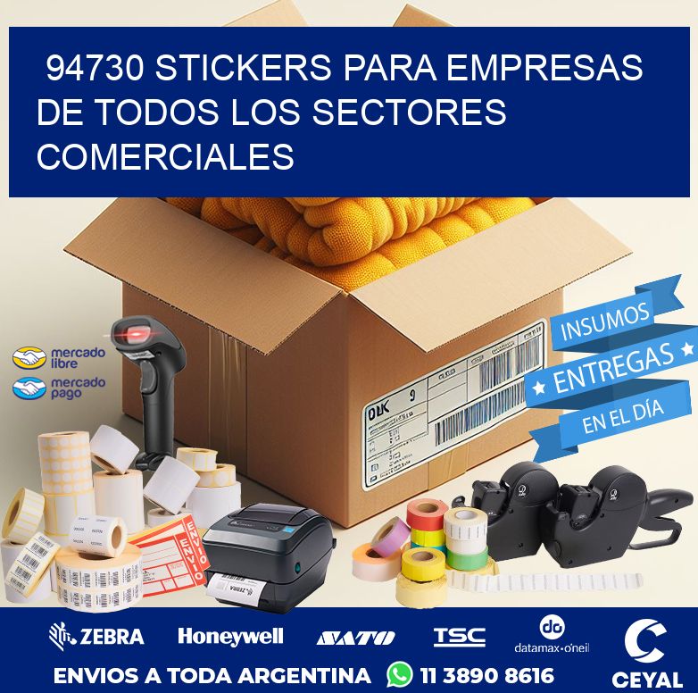94730 STICKERS PARA EMPRESAS DE TODOS LOS SECTORES COMERCIALES