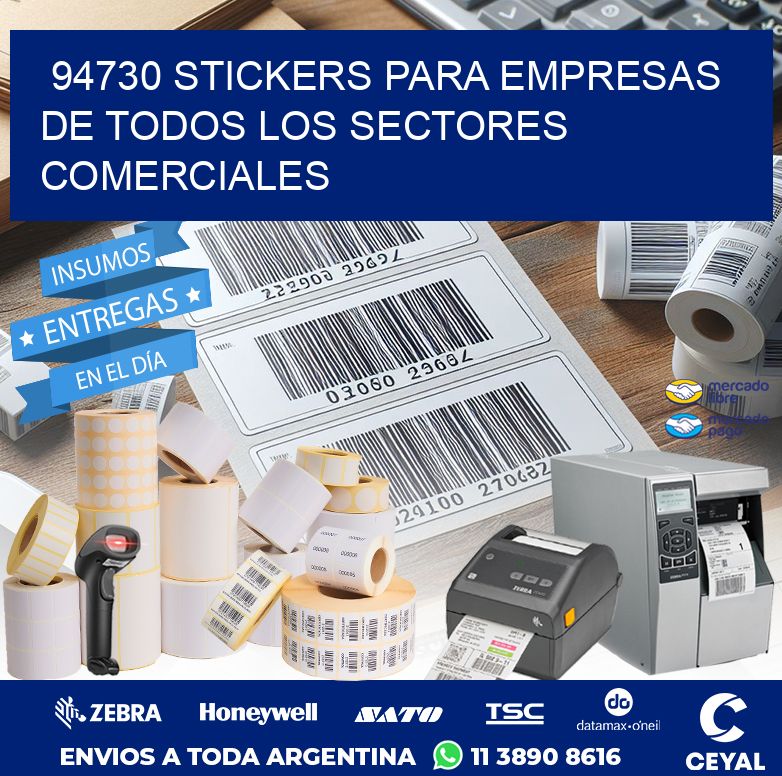 94730 STICKERS PARA EMPRESAS DE TODOS LOS SECTORES COMERCIALES