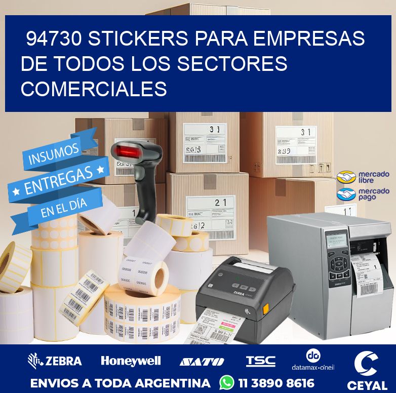 94730 STICKERS PARA EMPRESAS DE TODOS LOS SECTORES COMERCIALES
