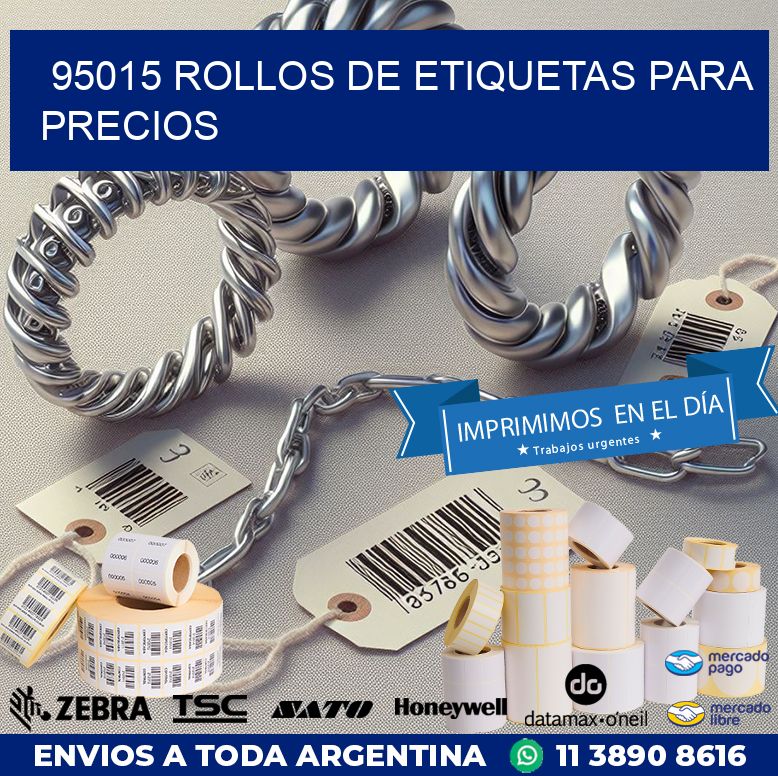 95015 ROLLOS DE ETIQUETAS PARA PRECIOS