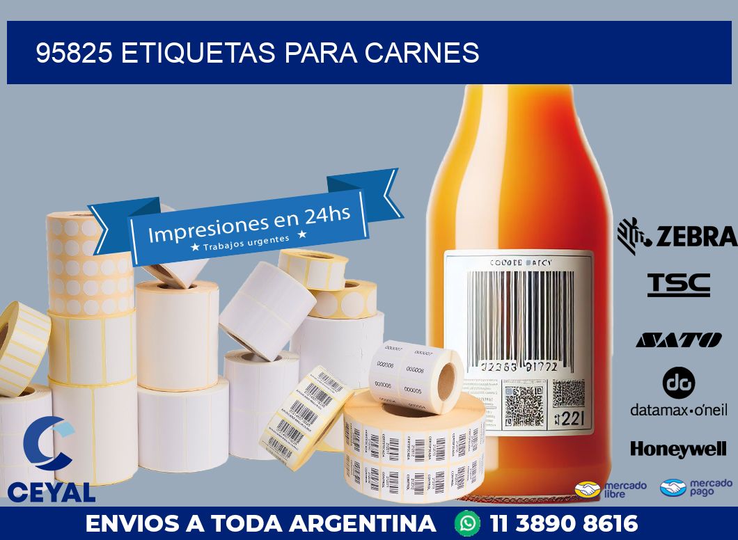 95825 ETIQUETAS PARA CARNES