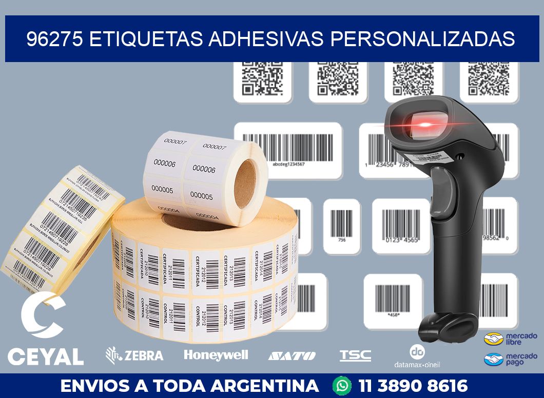 96275 ETIQUETAS ADHESIVAS PERSONALIZADAS