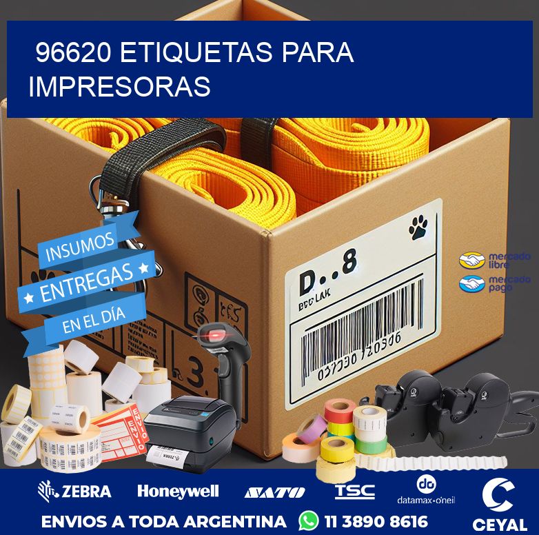 96620 ETIQUETAS PARA IMPRESORAS