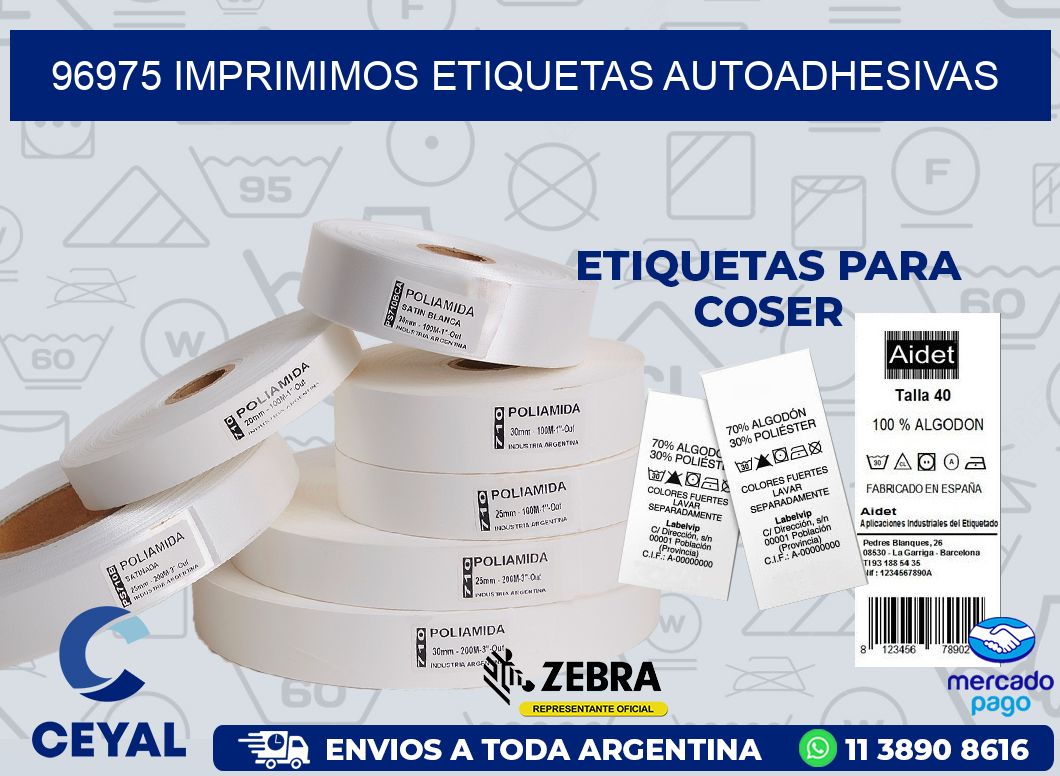 96975 IMPRIMIMOS ETIQUETAS AUTOADHESIVAS