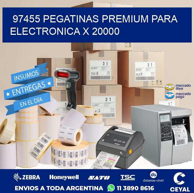 97455 PEGATINAS PREMIUM PARA ELECTRONICA X 20000