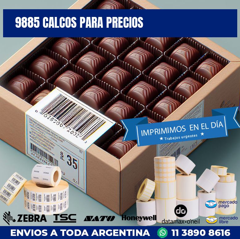 9885 CALCOS PARA PRECIOS