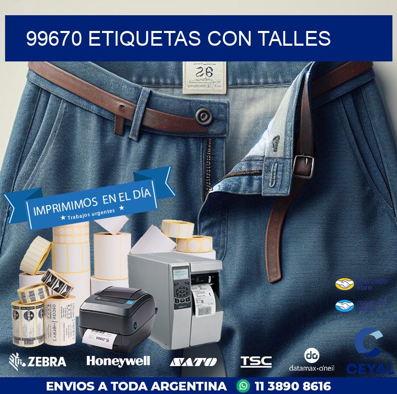 99670 ETIQUETAS CON TALLES
