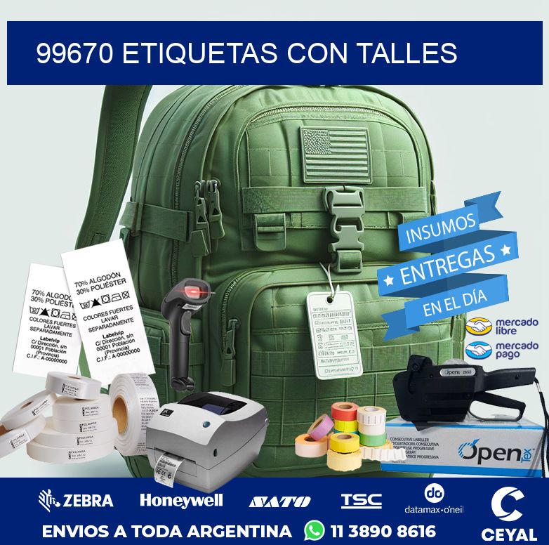 99670 ETIQUETAS CON TALLES