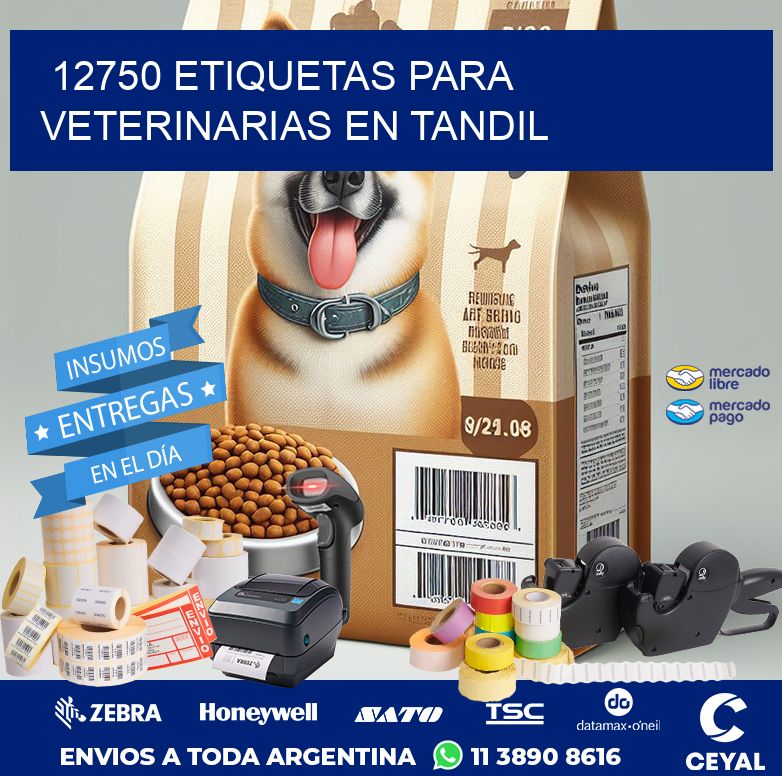 12750 ETIQUETAS PARA VETERINARIAS EN TANDIL