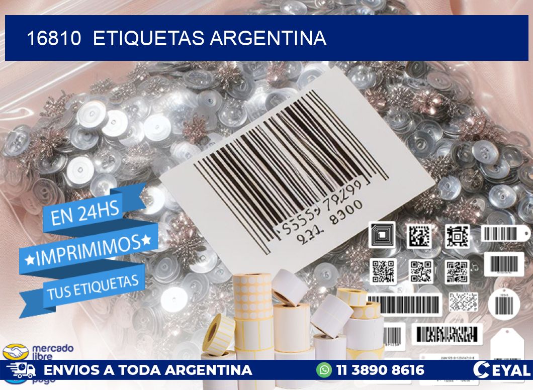 16810 etiquetas argentina