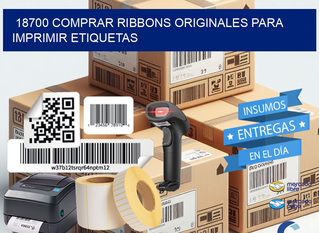 18700 COMPRAR RIBBONS ORIGINALES PARA IMPRIMIR ETIQUETAS