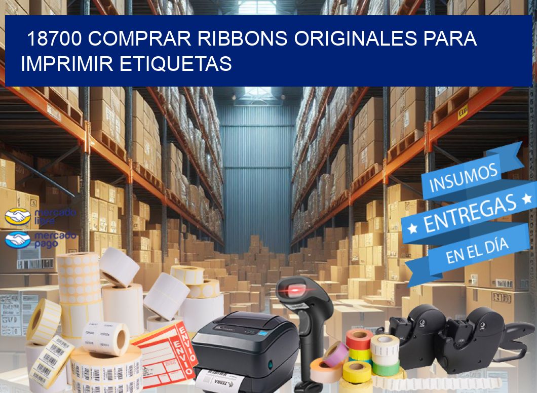 18700 COMPRAR RIBBONS ORIGINALES PARA IMPRIMIR ETIQUETAS