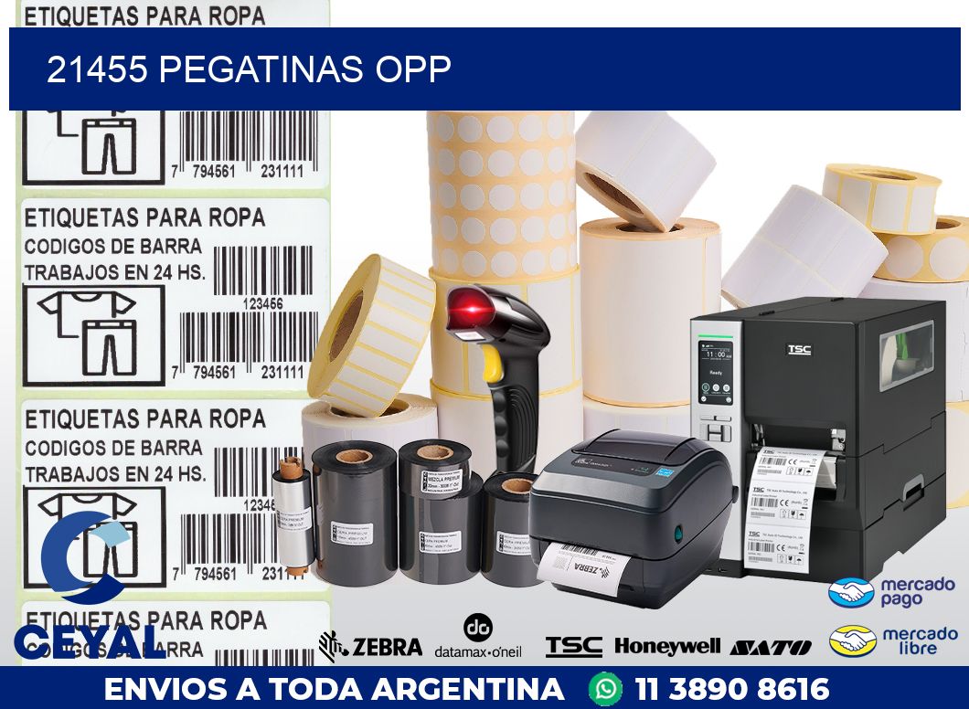 21455 PEGATINAS OPP