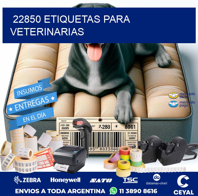 22850 ETIQUETAS PARA VETERINARIAS