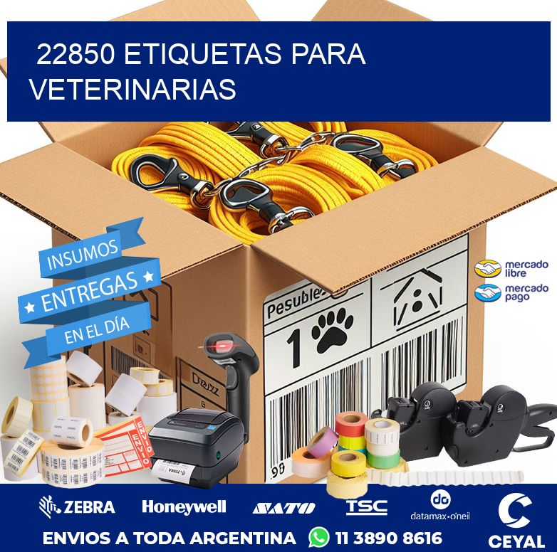 22850 ETIQUETAS PARA VETERINARIAS