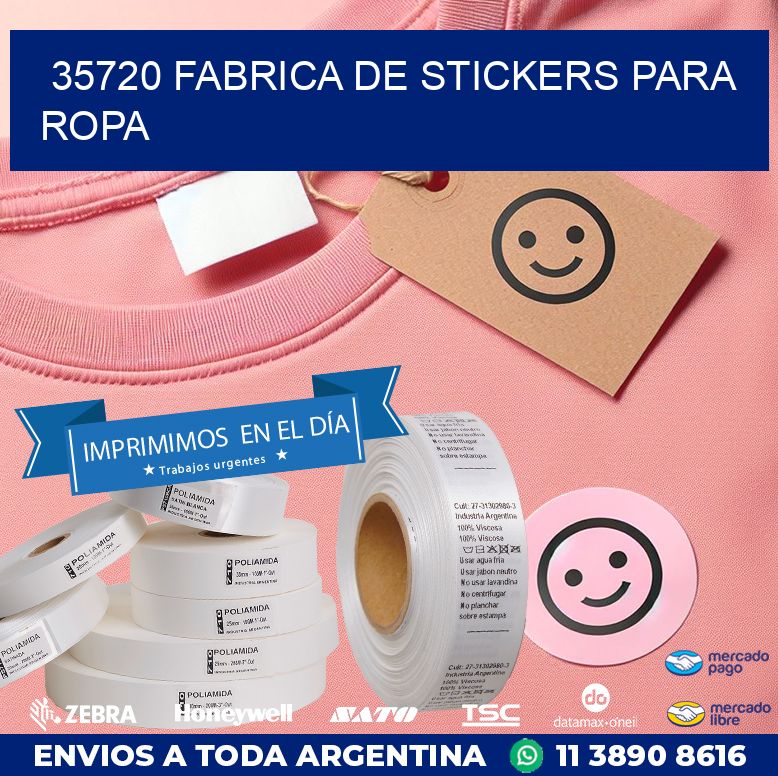 35720 FABRICA DE STICKERS PARA ROPA
