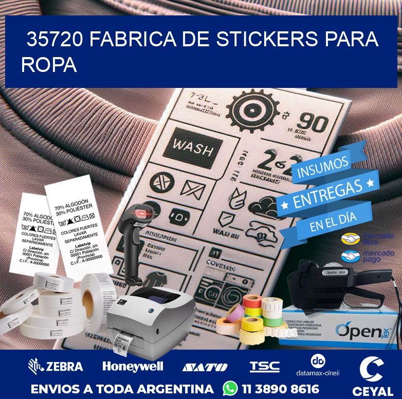 35720 FABRICA DE STICKERS PARA ROPA