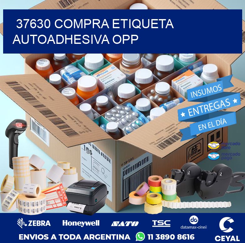 37630 COMPRA ETIQUETA AUTOADHESIVA OPP