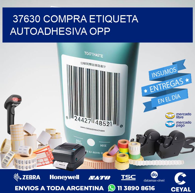 37630 COMPRA ETIQUETA AUTOADHESIVA OPP