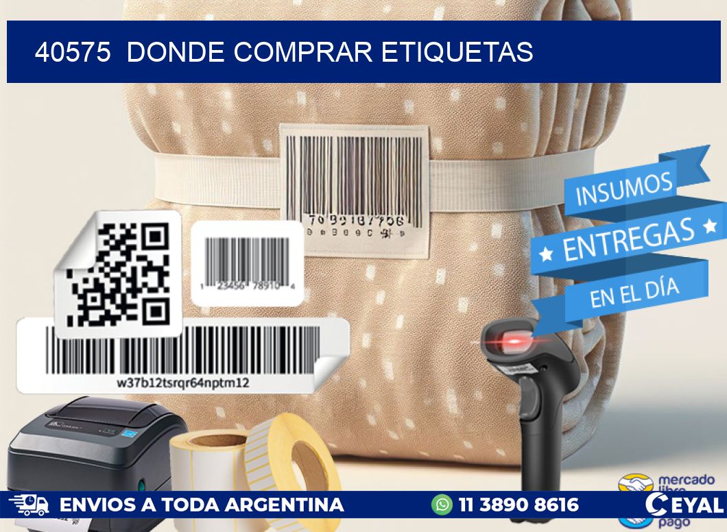 40575 donde comprar etiquetas
