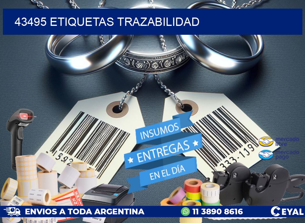 43495 Etiquetas trazabilidad