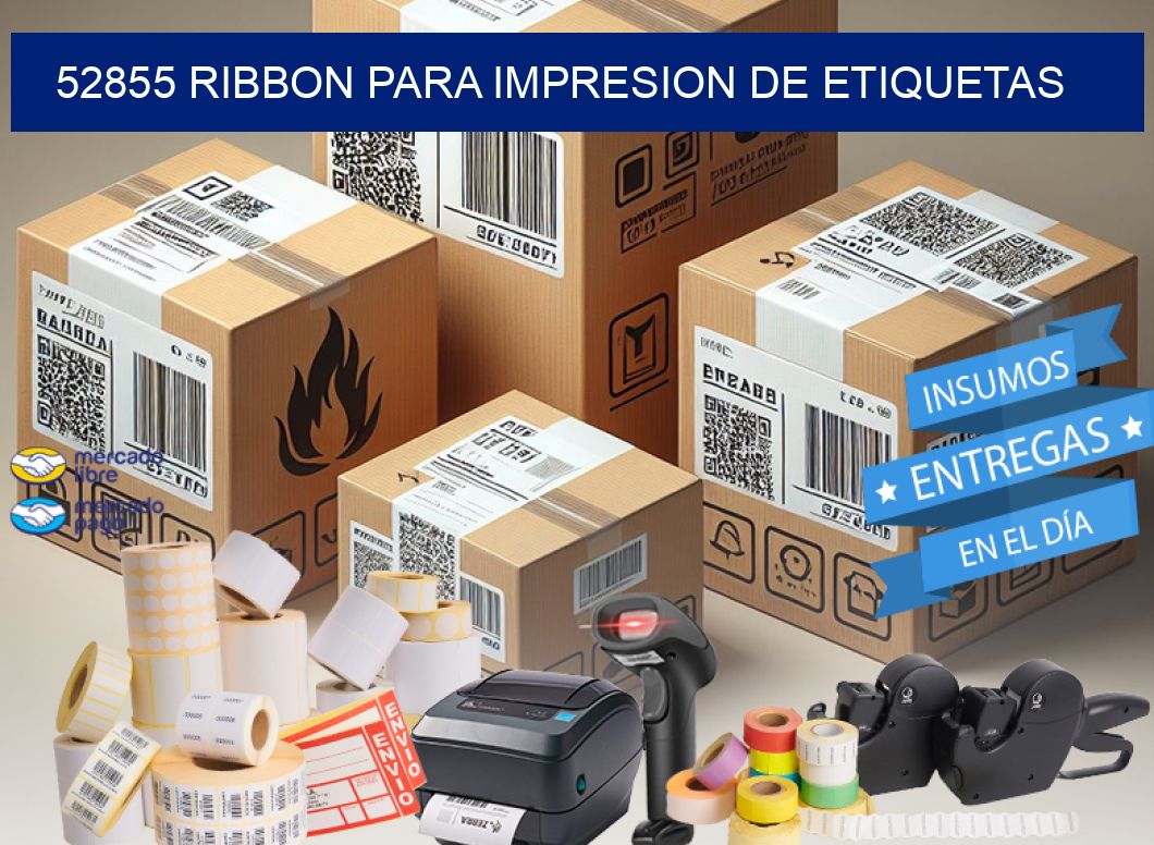 52855 RIBBON PARA IMPRESION DE ETIQUETAS