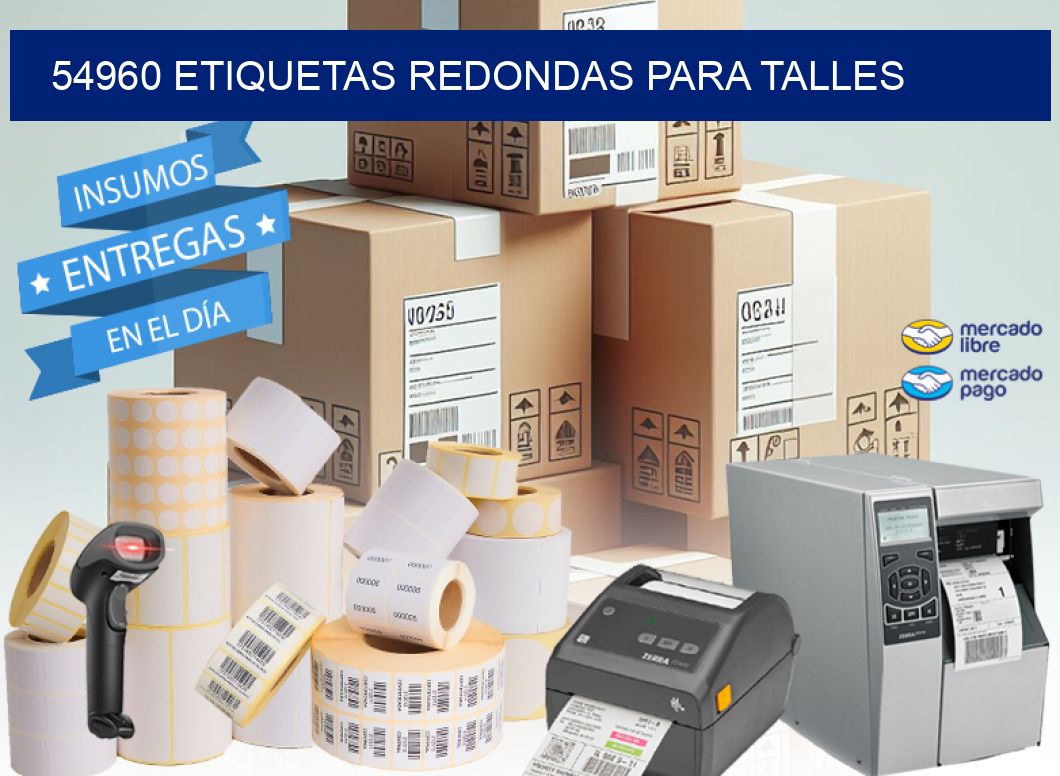 54960 ETIQUETAS REDONDAS PARA TALLES