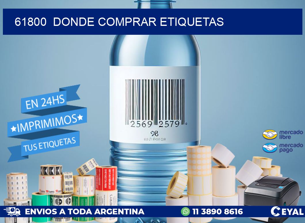 61800 donde comprar etiquetas