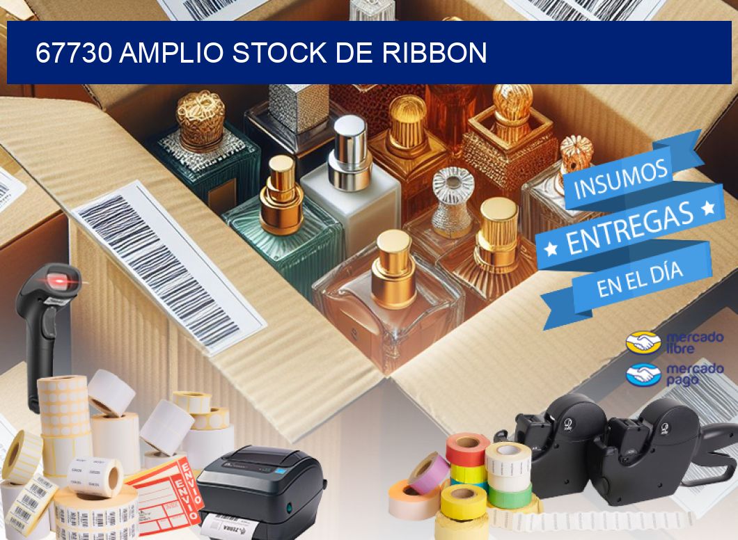 67730 AMPLIO STOCK DE RIBBON