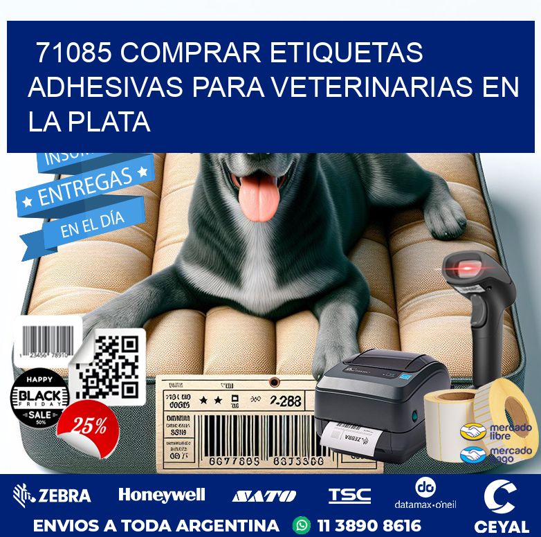 71085 COMPRAR ETIQUETAS ADHESIVAS PARA VETERINARIAS EN LA PLATA