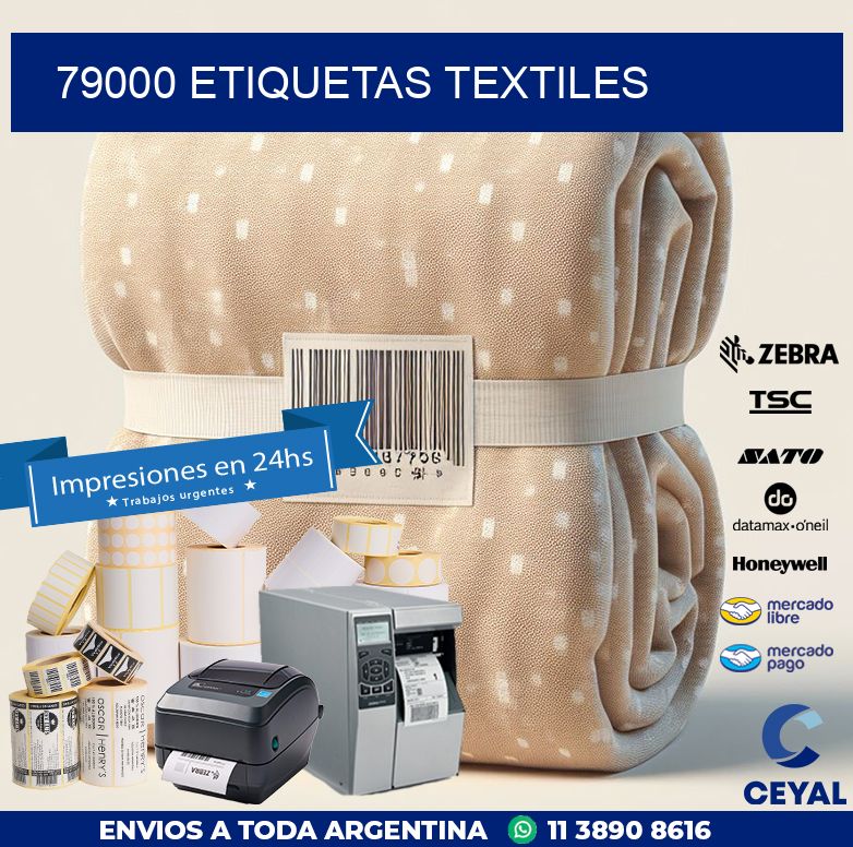 79000 ETIQUETAS TEXTILES