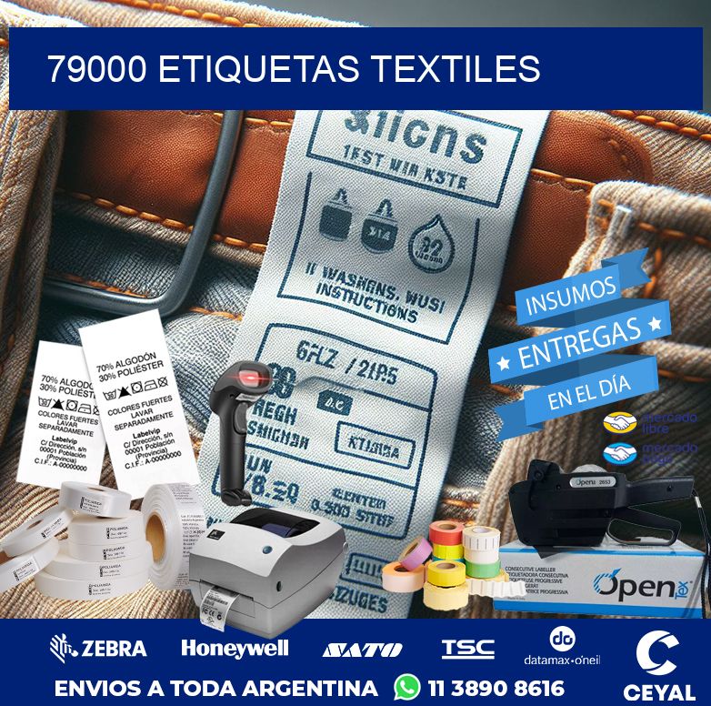 79000 ETIQUETAS TEXTILES