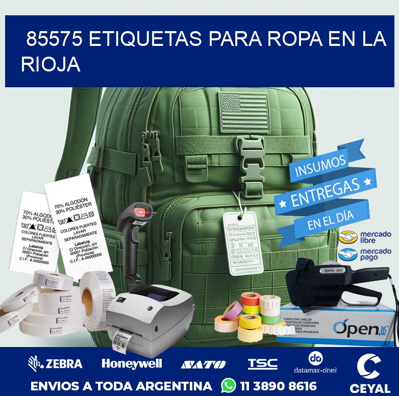 85575 ETIQUETAS PARA ROPA EN LA RIOJA