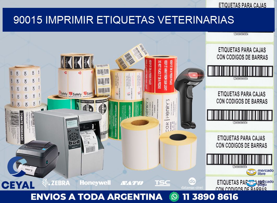 90015 IMPRIMIR ETIQUETAS VETERINARIAS