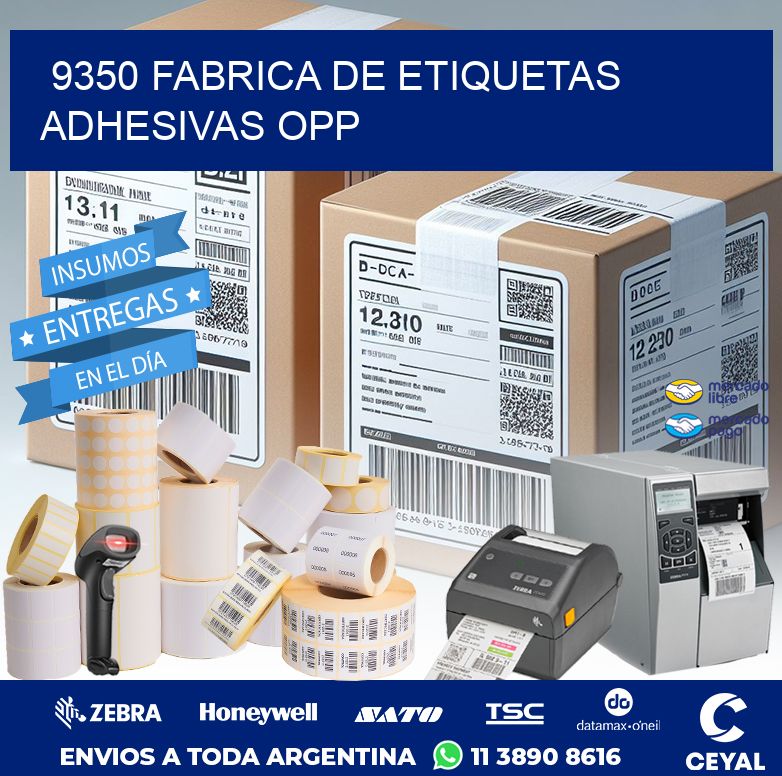 9350 FABRICA DE ETIQUETAS ADHESIVAS OPP