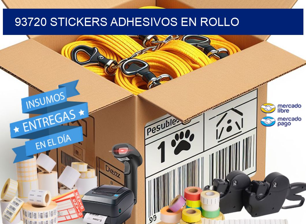 93720 STICKERS ADHESIVOS EN ROLLO