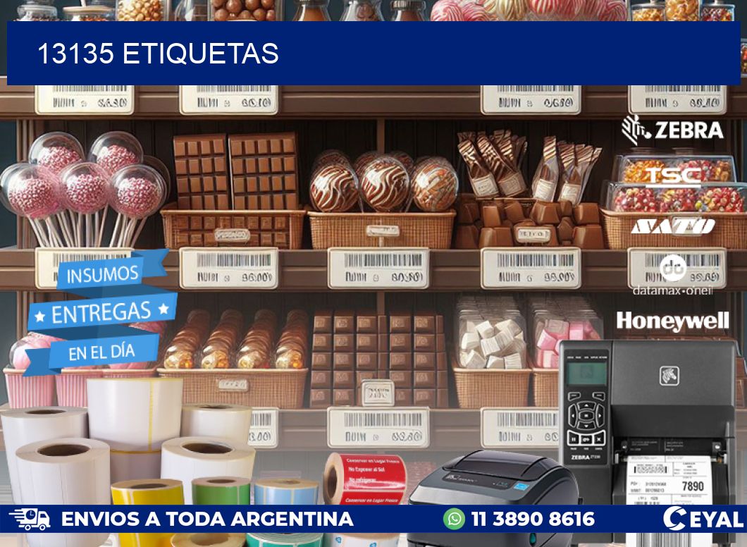 13135 ETIQUETAS