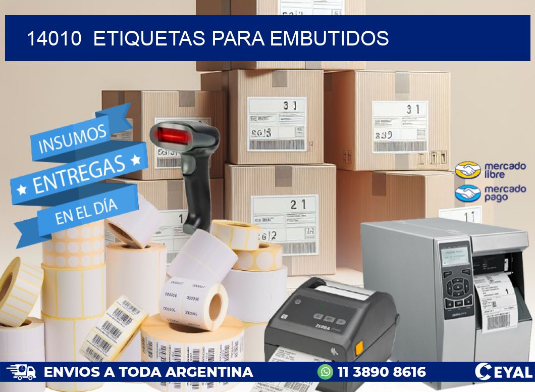 14010 ETIQUETAS PARA EMBUTIDOS