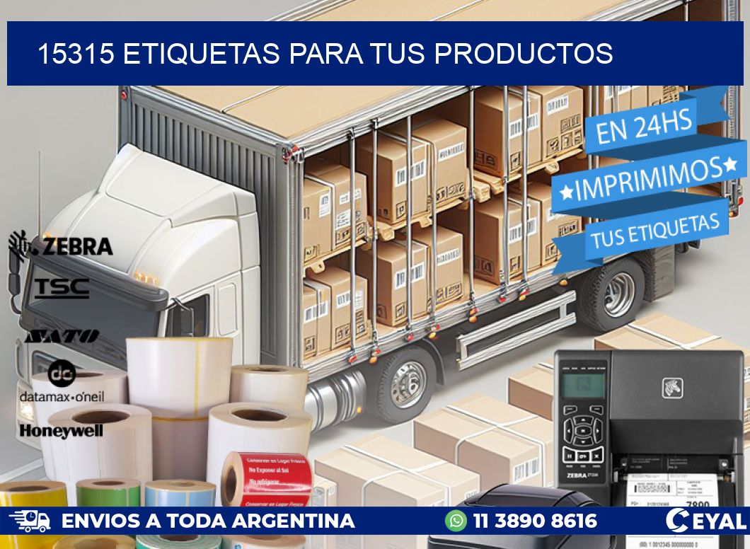 15315 ETIQUETAS PARA TUS PRODUCTOS