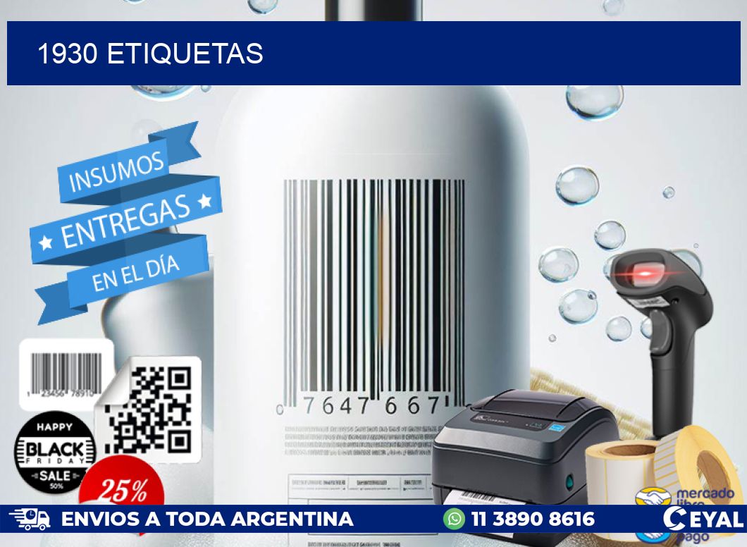 1930 ETIQUETAS