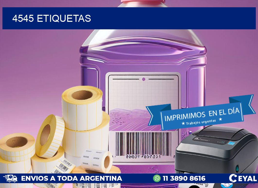 4545 ETIQUETAS