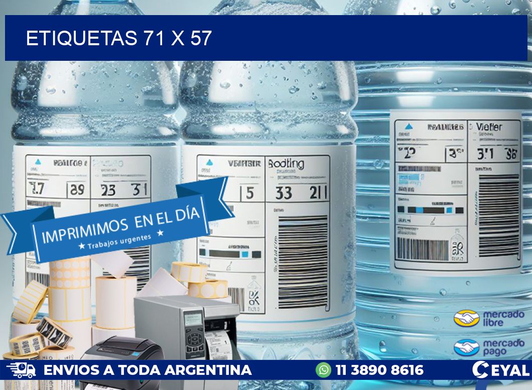 ETIQUETAS 71 x 57