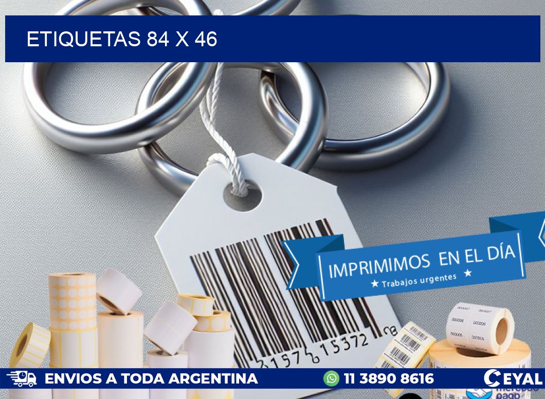 ETIQUETAS 84 x 46